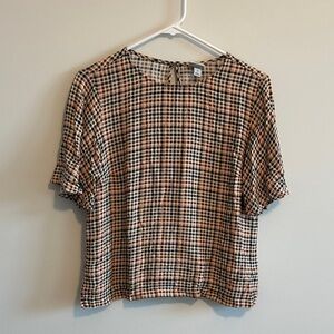 A New Day Plaid Blouse